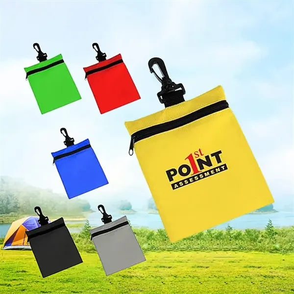Zippered Clip-On Pouch
