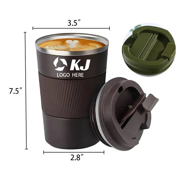 17oz Stainless Steel Travel Mug Insulated Coffee Cup