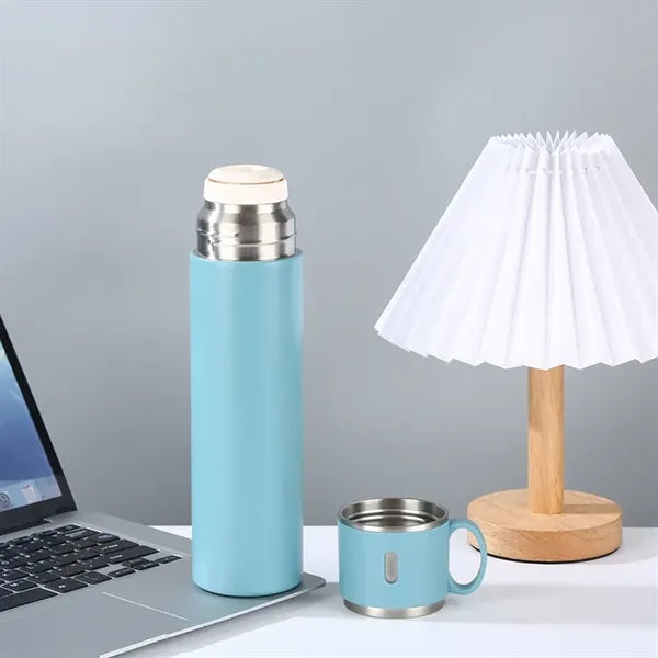 High Capacity 580ml Portable Thermos Flask with Lid