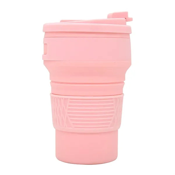 11oz Silicone Folding Outdoor Cup Car Coffee Mug