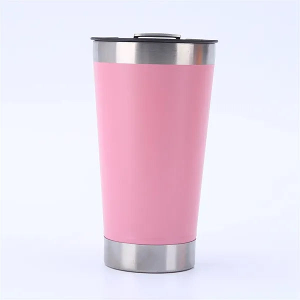 20oz Beer Stein Contained Bottle Opener Vacuum Car Cup