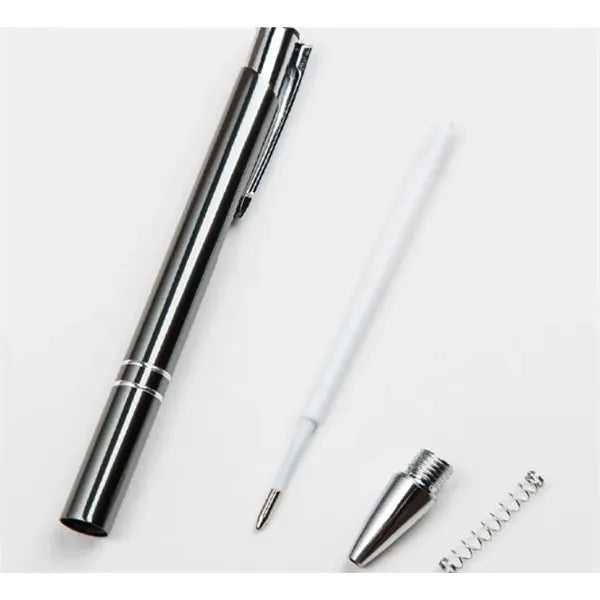 Press the aluminum rod ballpoint pen