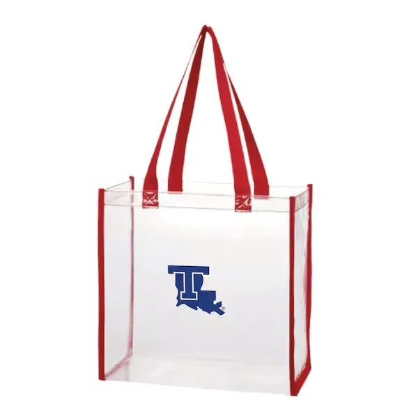 Clear Vinyl Stadium Tote