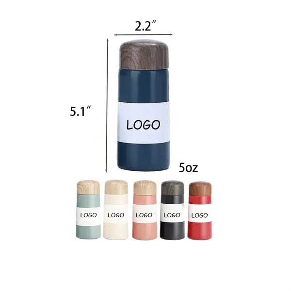 5oz Portable Mini Stainless Steel Insulated Bottle