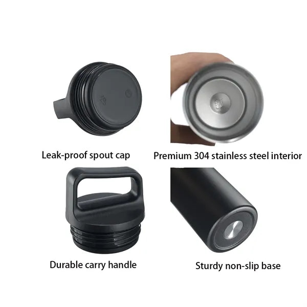 15oz Portable Handheld Stainless Steel Bottle