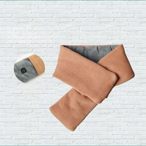 Portable Outdoor Winter Scarf Neck Heating Pad Soft Warmer