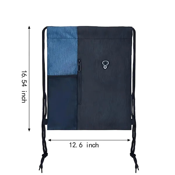 Large Sports & Travel Drawstring Backpack