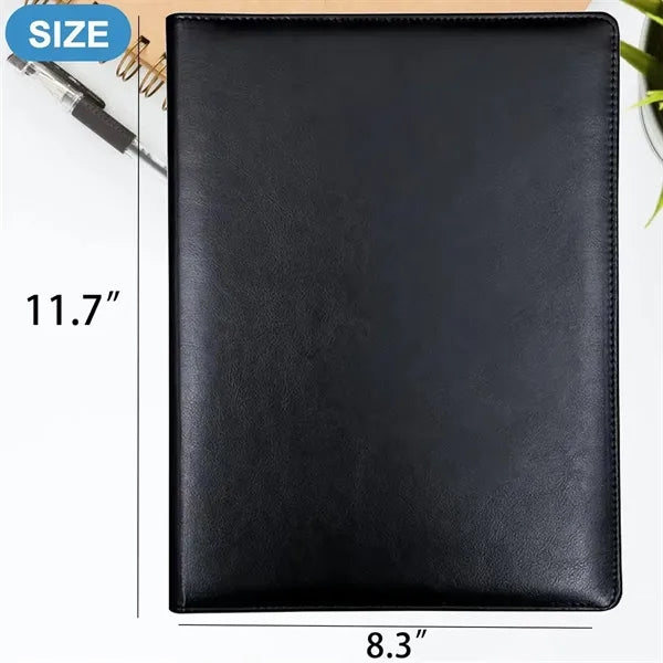 A4 PU Leather Multi-Function File Folder