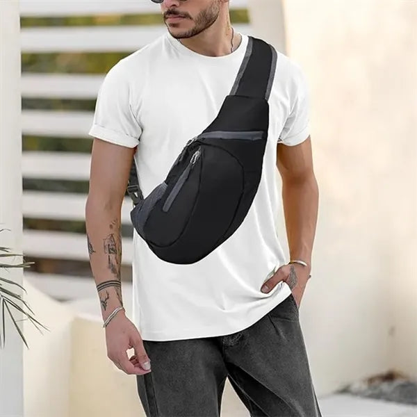 Sling Bag Foldable Crossbody Backpack Shoulder Chest Pack