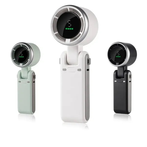 Portable Foldable Usb Air Blower Mini Turbo Fan with Lanyard