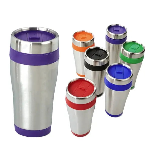 15oz Stainless Steel Double Wall Vacuum-Insulated Travel Mug