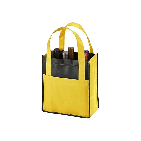 Toscana Six Bottle Non-Woven Wine Tote Bag