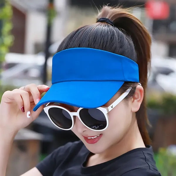 Visor Hat Sun Protection UPF 50+ Sport Top Cap for Golf