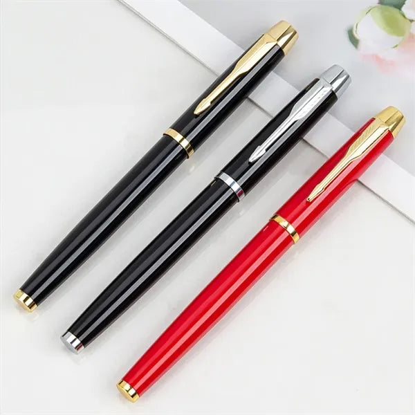 Graduation Pen Elegant Black & Gold