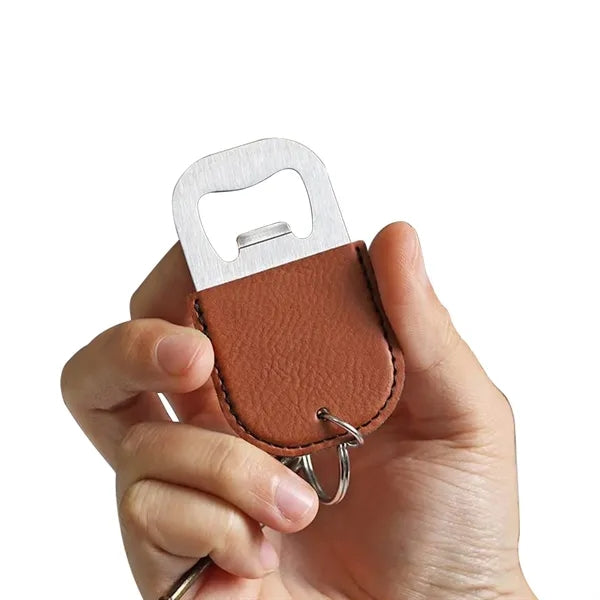 PU Opener Keychain