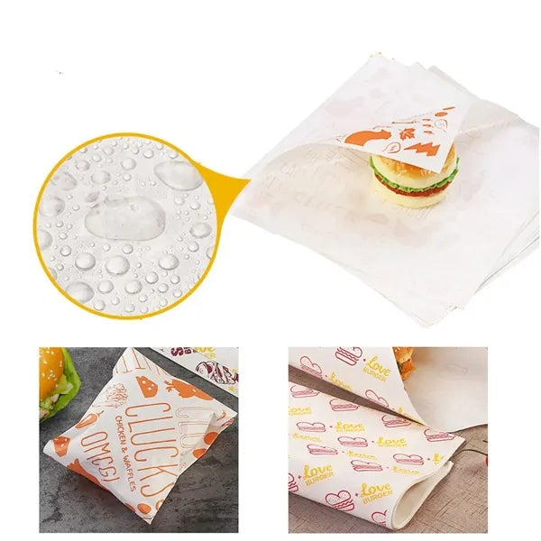 Printed Food Wrapper Paper