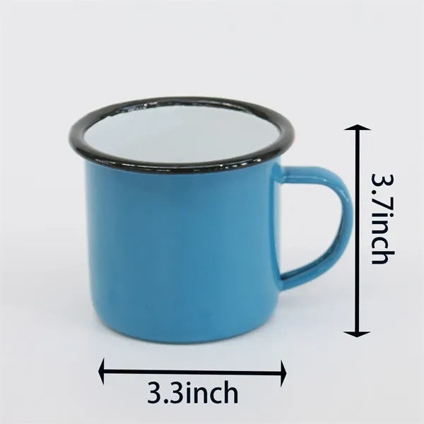 Creative Enamel Indoor And Outdoor Tea Cups