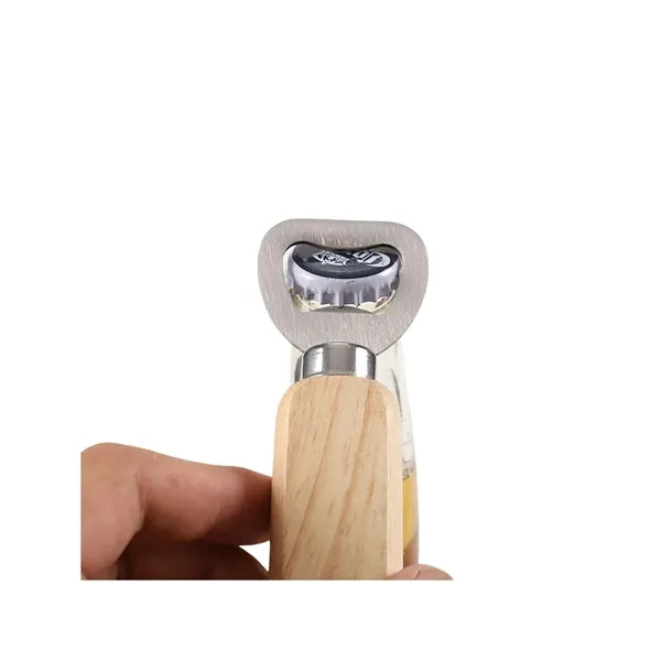 Wooden Beer Open Creative Labor-saving Bottle Lifter