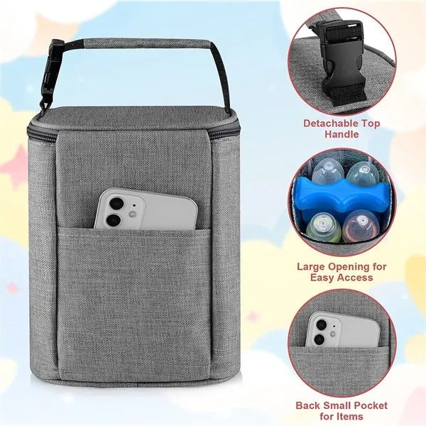 Insulated Bottle Cooler Tote Bags