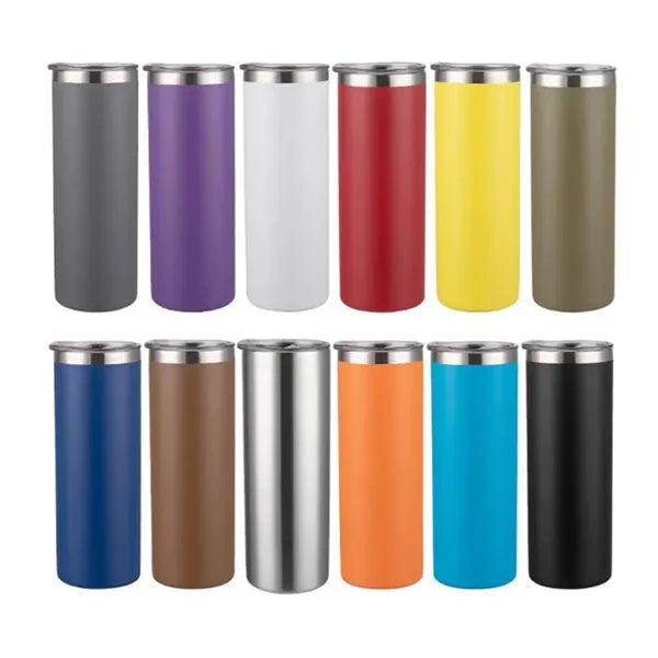 Sublimation Straight Stainless Steel Straw Thermos Cup