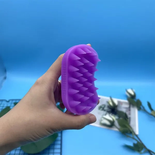 Silicone Scalp Massager Shampoo Brush