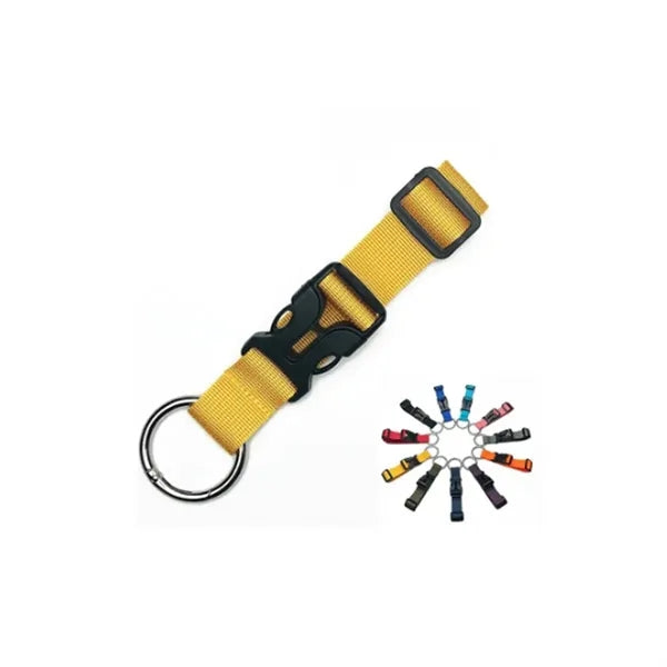 Adjustable Carry-On Luggage Handbag Clip Loop Hook Strap