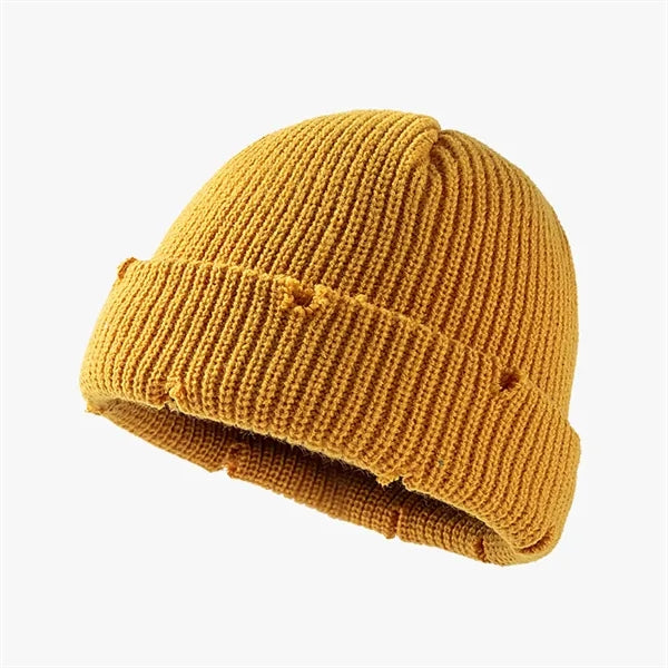 Hip-hop Winter Knitted Beanie Skull Cap Personalized