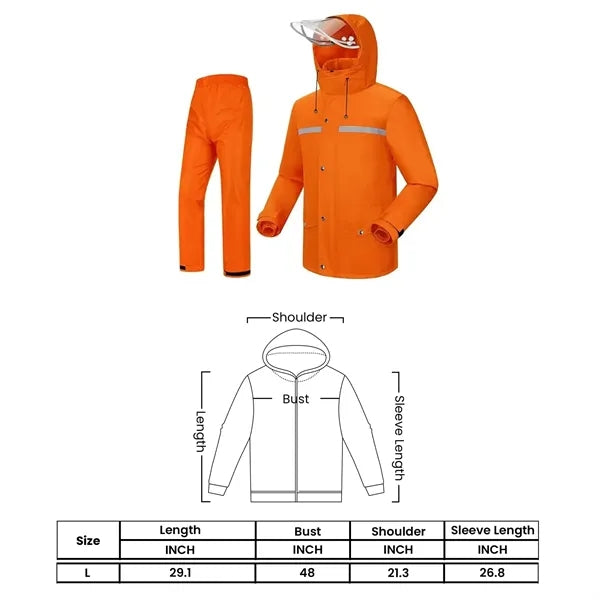 Raincoat and Rain Pants Set