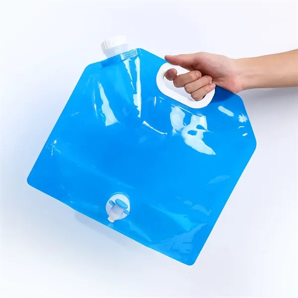 1.3 Gallon Foldable Drink Container Bag with Spigot