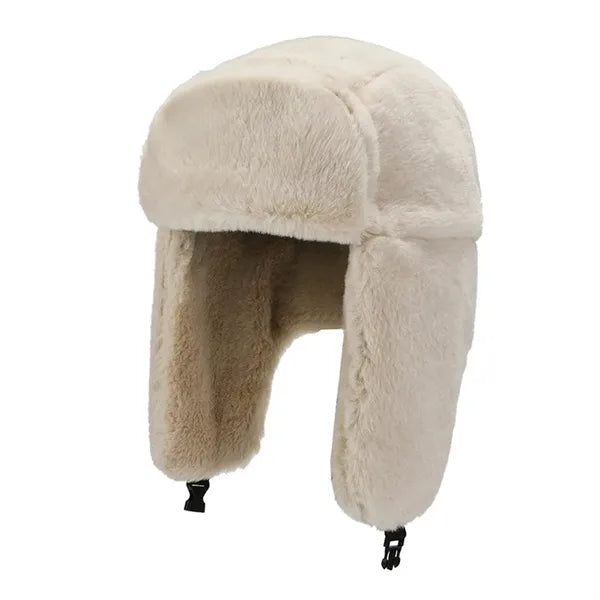 Women's Warm Trapper Ear Flap Hat with Buckle Trooper
