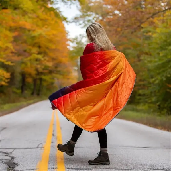 50'' x 60'' Warm Puffy Camping Blanket