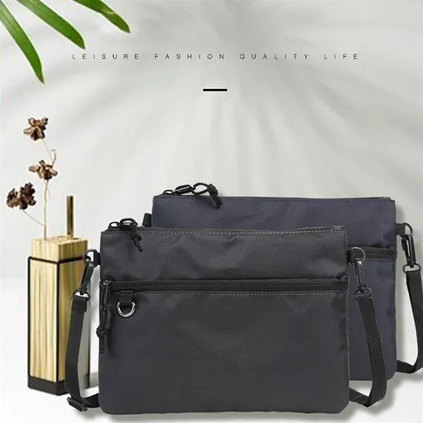 Shoulder Bag Wallet Zipper Closure For Shopping Outdoor