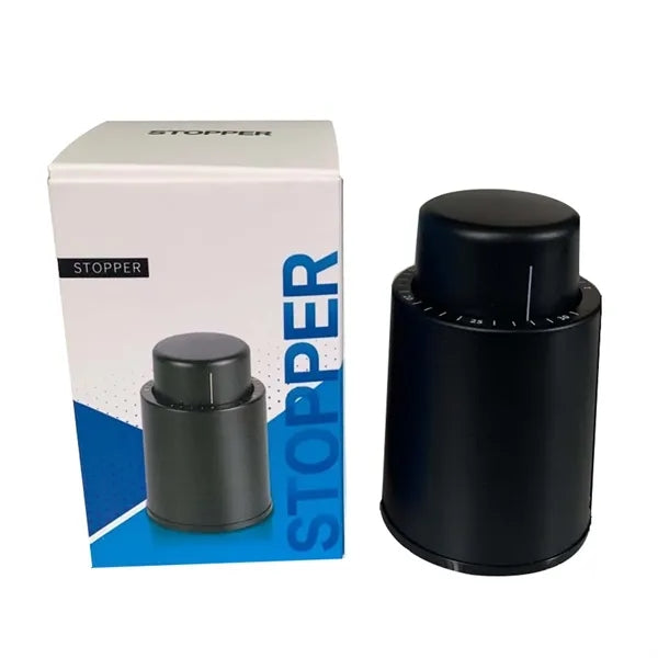 Wine Bottle Stopper With Time Record Mark