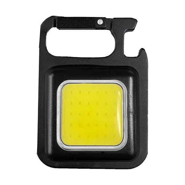 Multi-function keychain flashlight