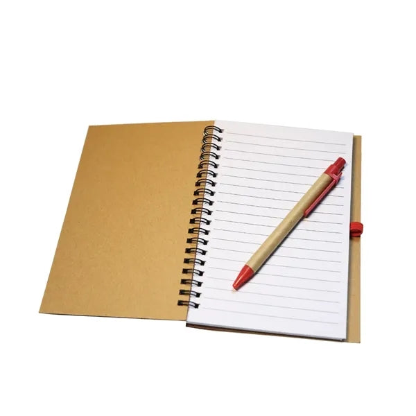 Eco-Friendly Notebook and Pen Set