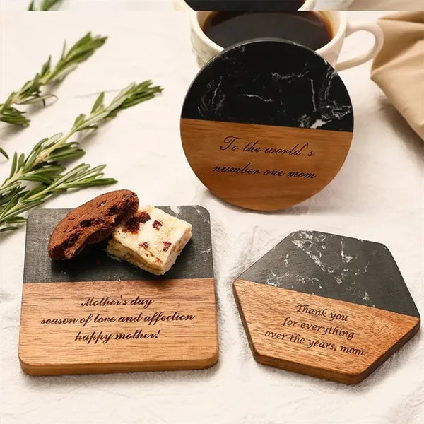 Portable Wooden Dust-Proof Engagement Rings Box Display Case