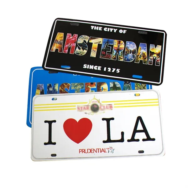 Metal License Plate