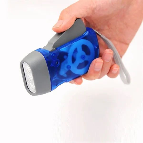 Hand Crank Emergency Flashlights