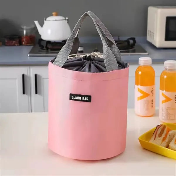 Insulated Round Lunch Bag