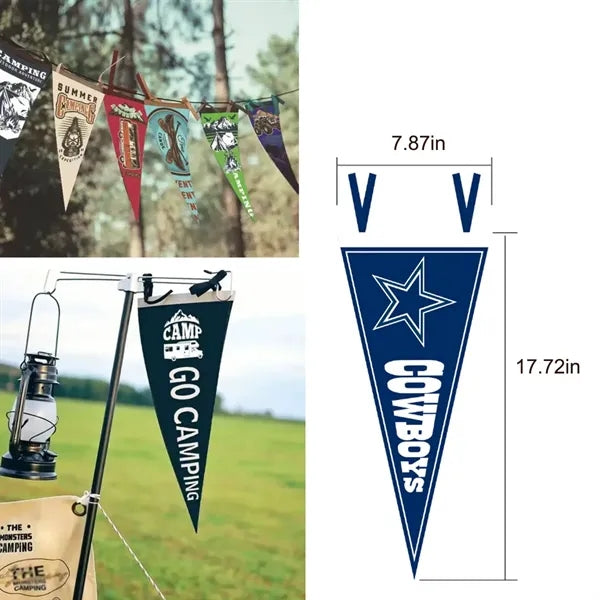 Pennant Full Felt Flag