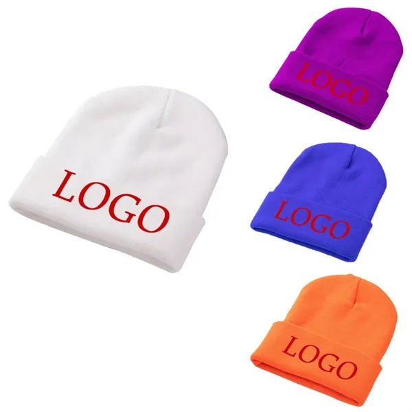 Winter Knitted Beanie Hat