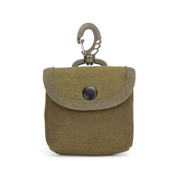 Tactical Keychain Pouch Wallet for Keys, Coins, Earbuds