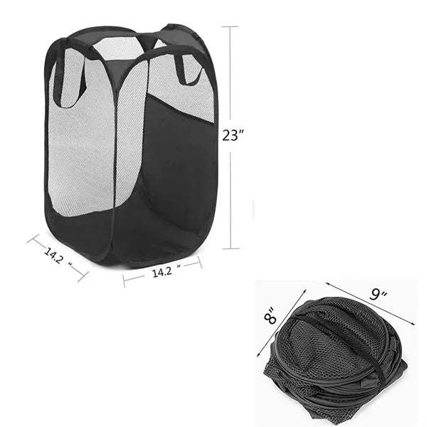 Mesh Pop-Up Laundry Hamper