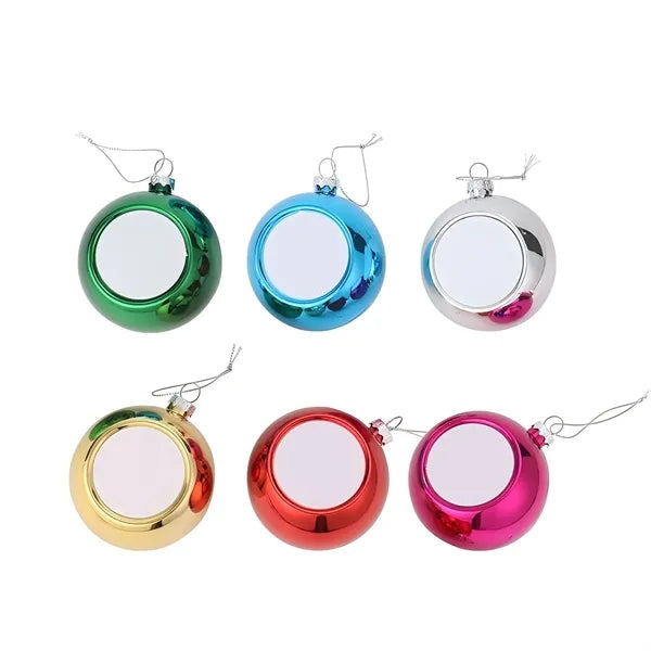 Plastic Christmas Ball Decorations