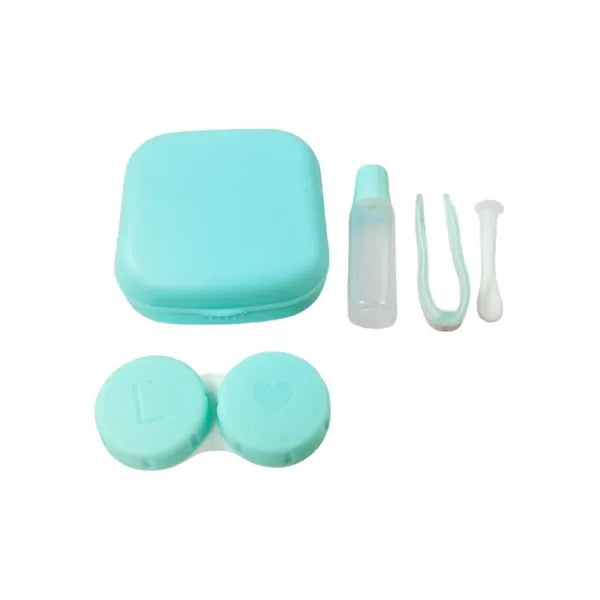 Contact Lens Case Kit with Mirror