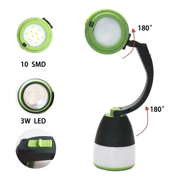 3 in 1 LED Combo Camping Lantern