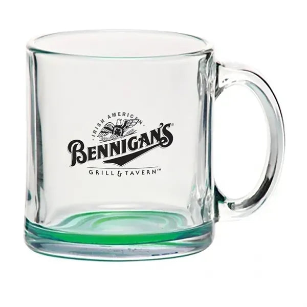 13 oz. Clear Glass Coffee Mugs
