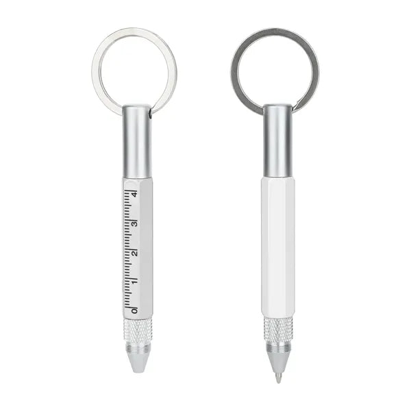 6 In 1 Multifunction Screwdriver Ballpoint Pen Keychain