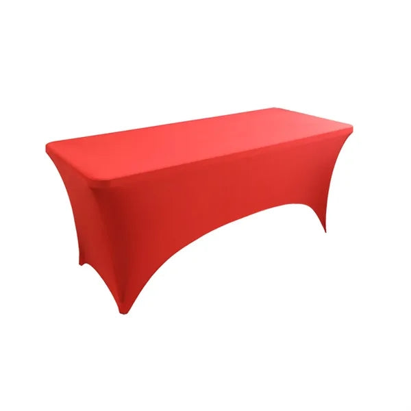 6ft Rectangular Fitted Stretch Table Cover