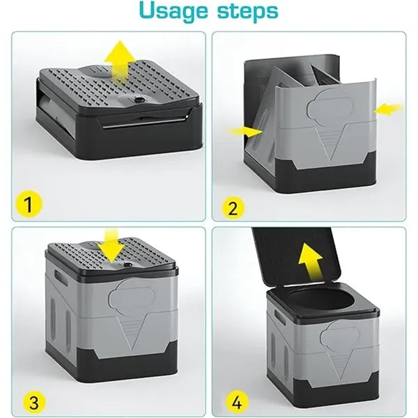 Portable Camping Toilet Water-Proof